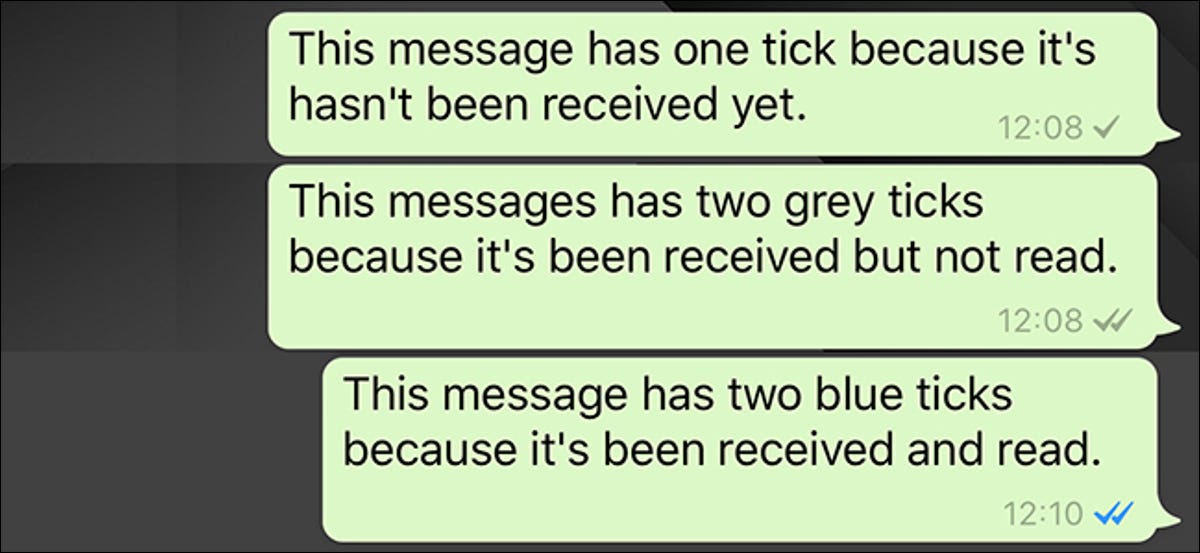 ¿Qué significan las pequeñas marcas de verificación en WhatsApp ...